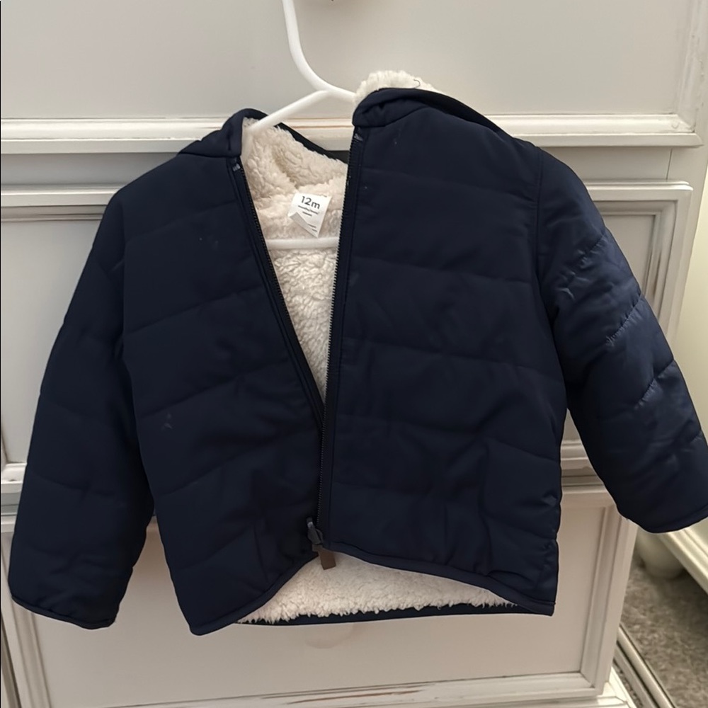 Carter's Navy Blue Puffer Jacket for Kids